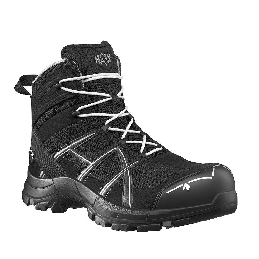 HAIX Sicherheitsstiefel Safety 40 MID black-silver S3 Gr. 43 Uk 9