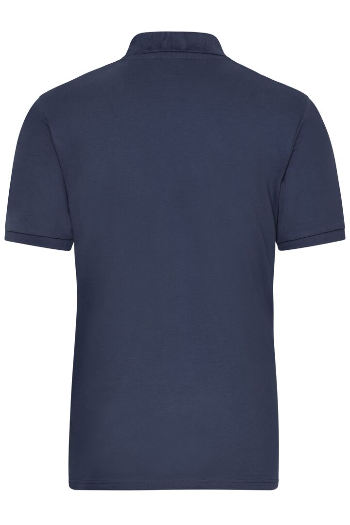 JAMES & NICHOLSON Polo Shirt Gr. L navy JN1806