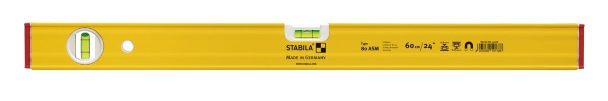 STABILA Wasserwaage Type 80 ASm 30cm