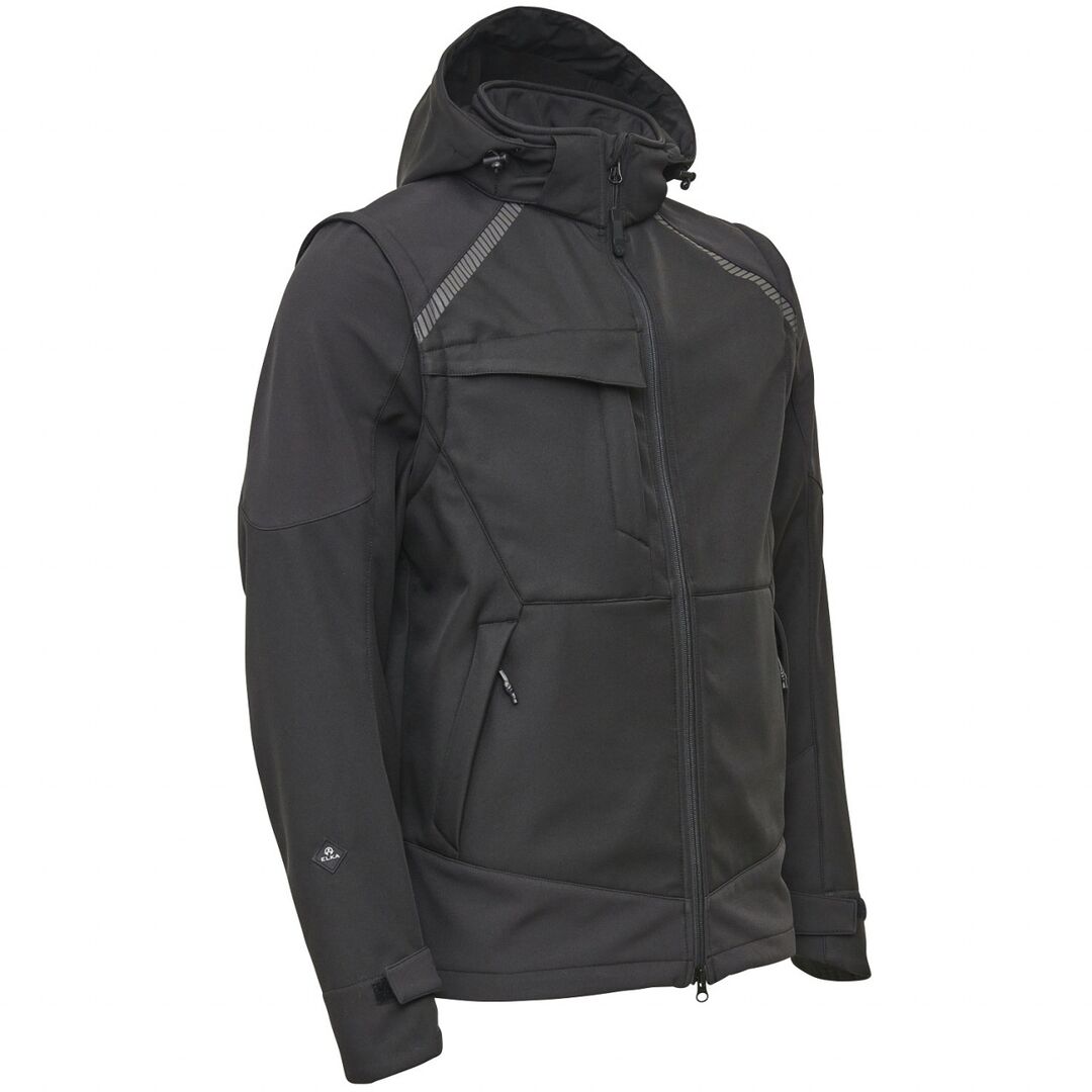 ELKA Softshelljacke Gr. M schwarz 117300