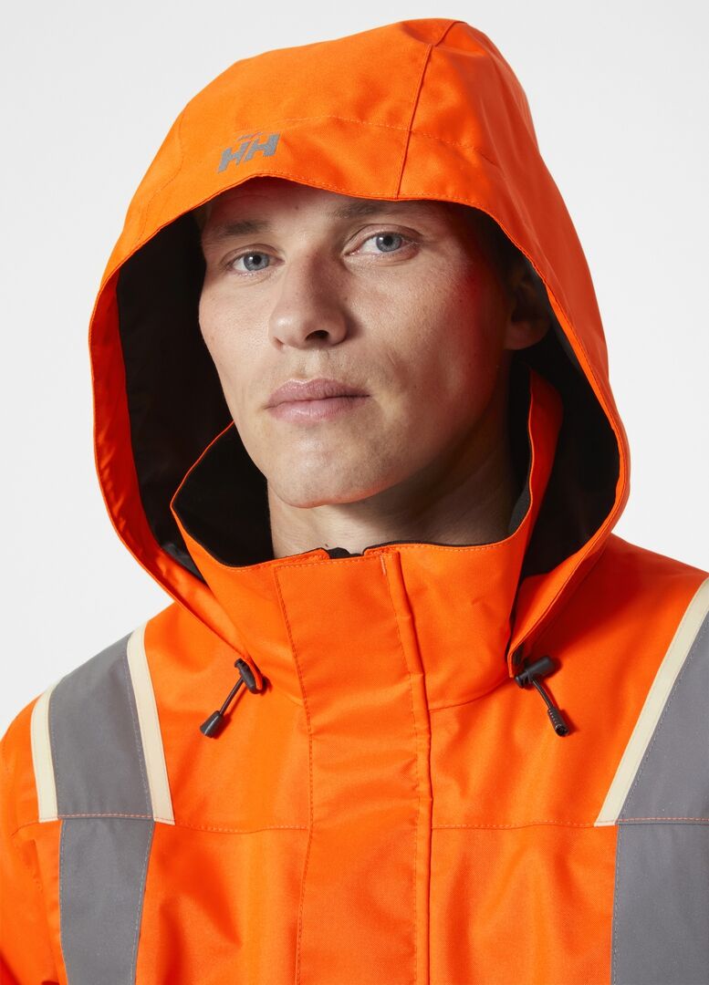 HELLY HANSEN Warnschutz Jacke UC-ME Gr. S orange/ebony