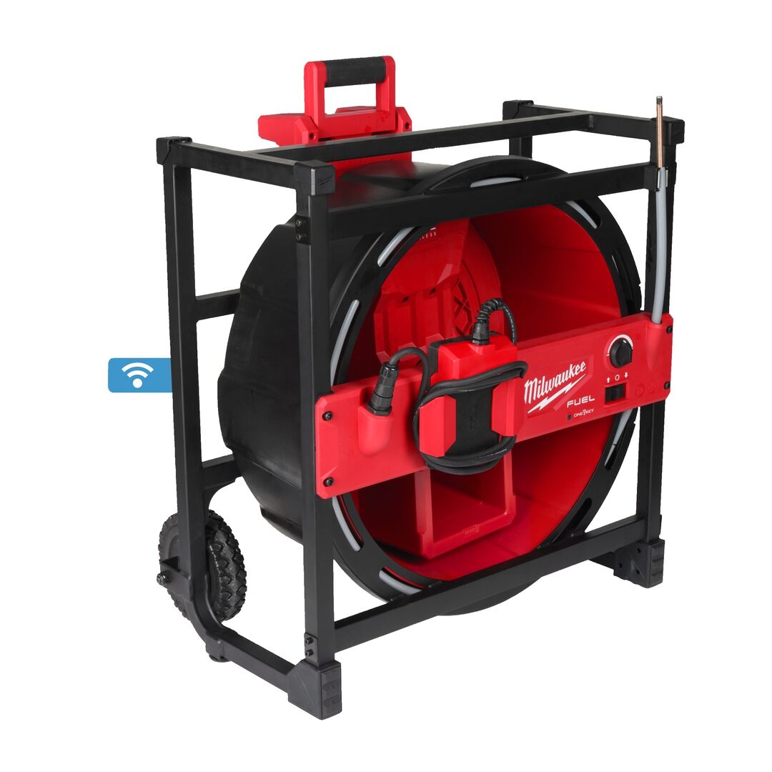 MILWAUKEE Akku-Rohrreiniger M18 HSFSM-0 ohne Akku & Ladegerät mit flexibler Welle