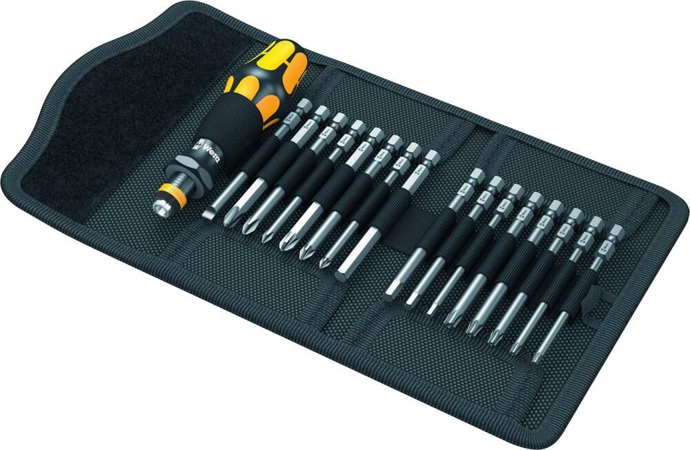 WERA Elektronik-Schraubendreher Set ESD KK 60