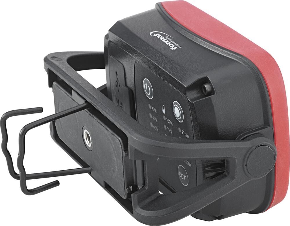 FORMAT Mini-Akku-Arbeitsleuchte 300-1500lm 2700-6500K 4 Stufen