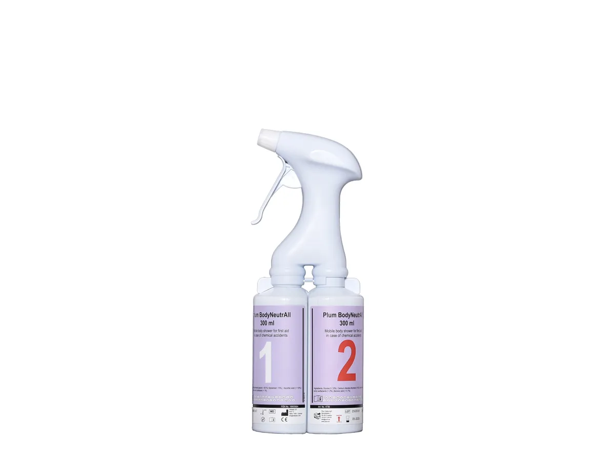 PLUM Dekontamination Sprühflasche Bodyneutral 2x300ml