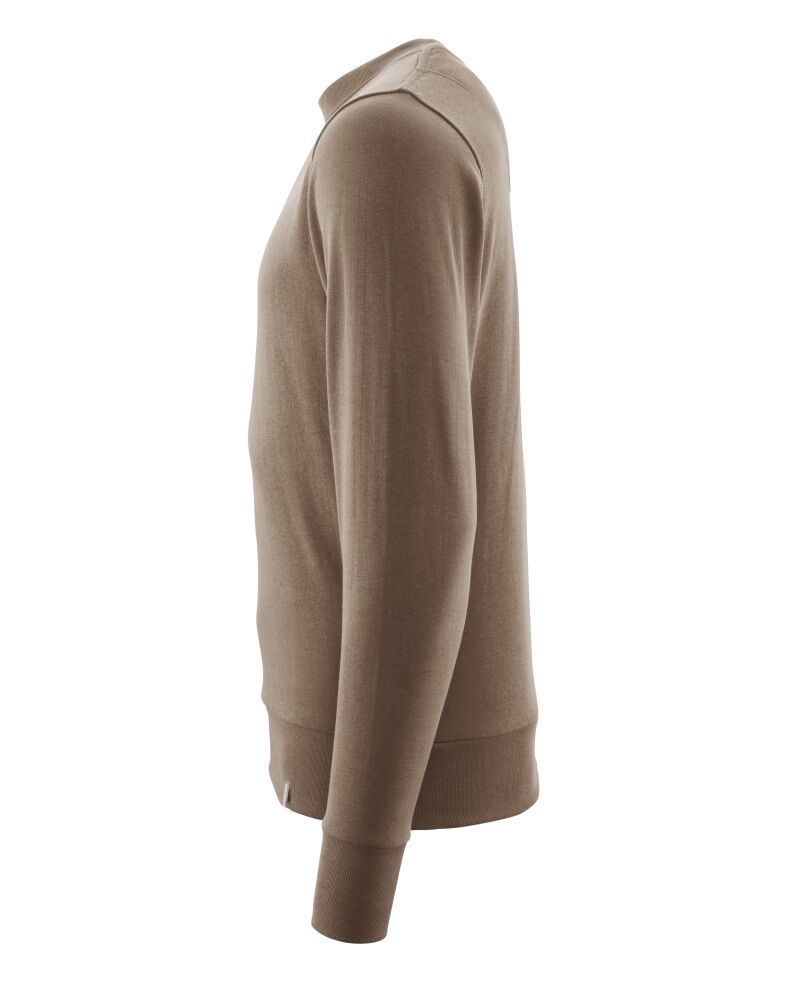 MASCOT Sweatshirt Crossover Gr. M dunkles Sandbeige 20384-788