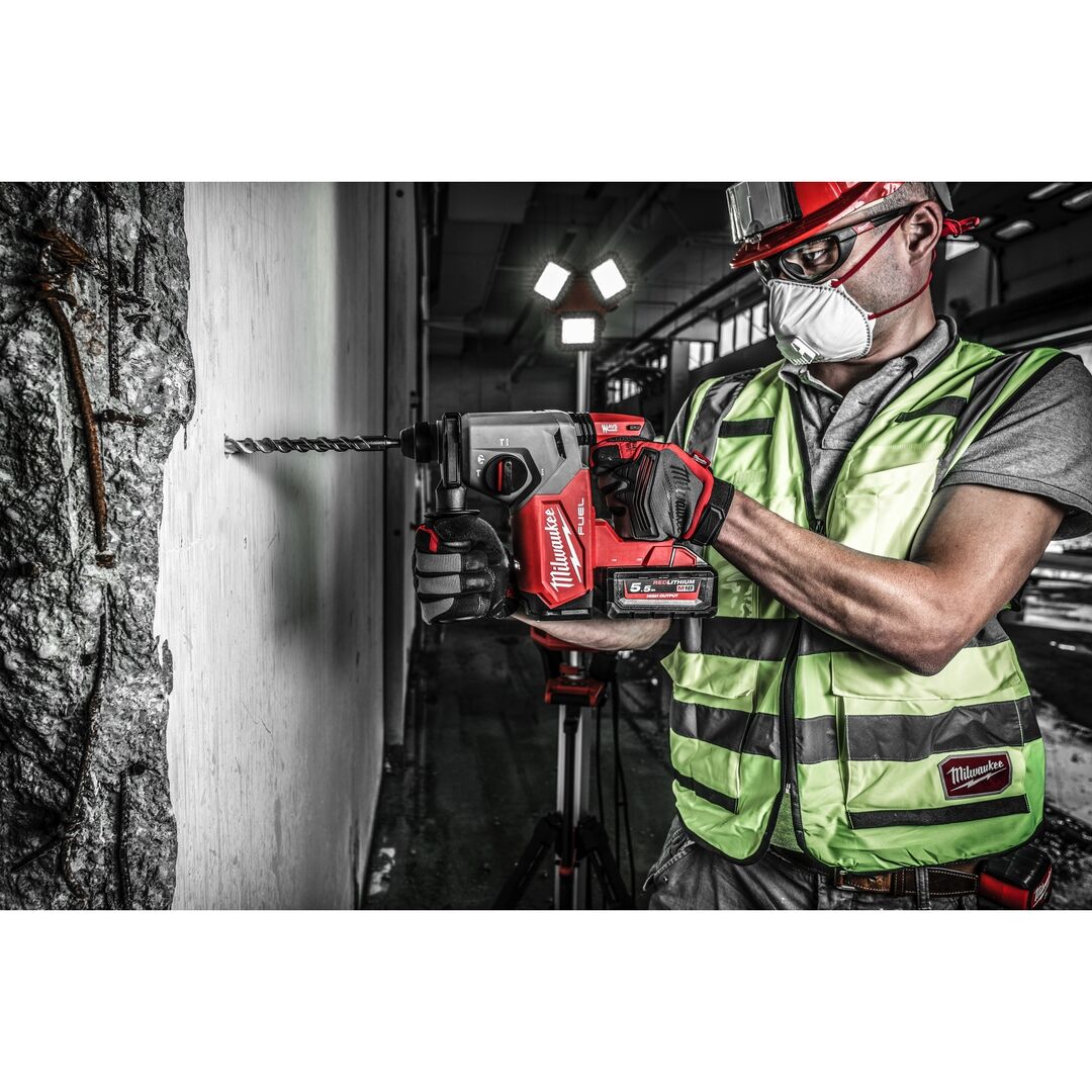 MILWAUKEE Akku-Kombihammer M18FH-0 ohne Akku & Ladegerät im Karton