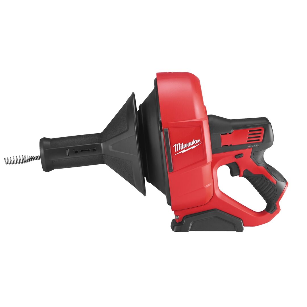 MILWAUKEE Akku-Rohrreiniger M12BDC8-0C ohne Akku & Ladegerät im Eimer