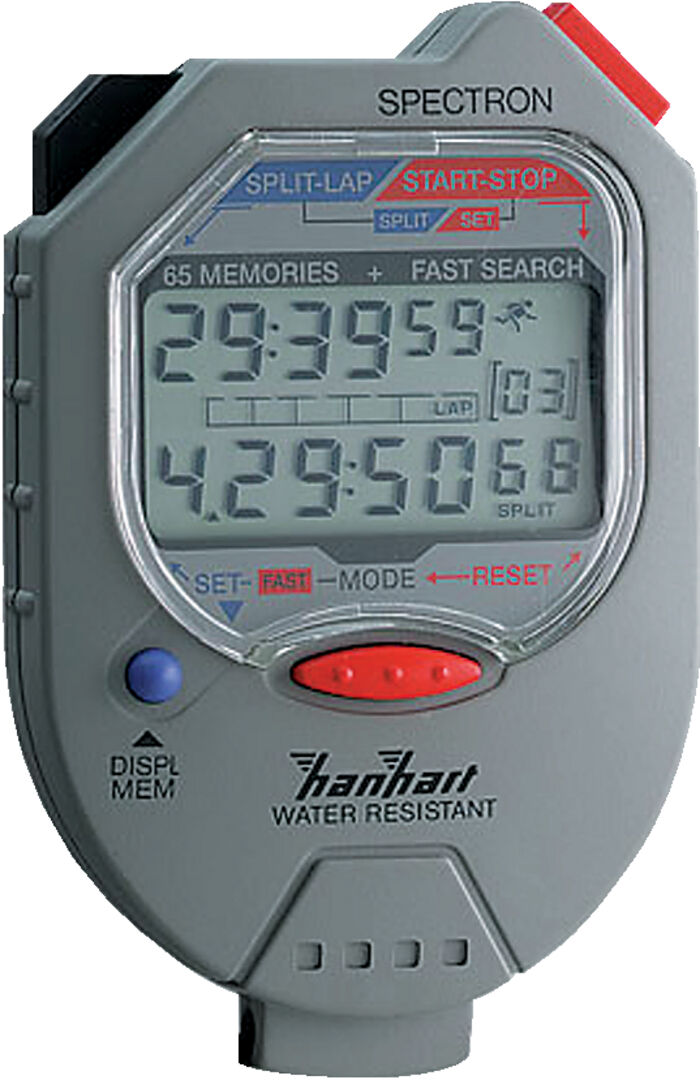 HANHART Digitale-Stoppuhr 1/100Min. 1/100S