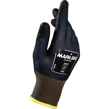 MAPA Handschuhe Ultrane 500 Gr. 8 blau/schwarz