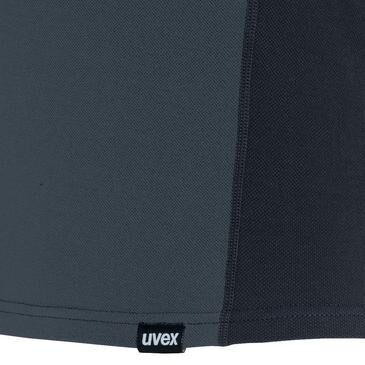 UVEX Polo Shirt suXXeed industry 7316 Gr. L Regular Fit anthrazit