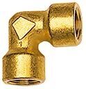 RIEGLER Winkelstück G 1/4" IG/IG Messing