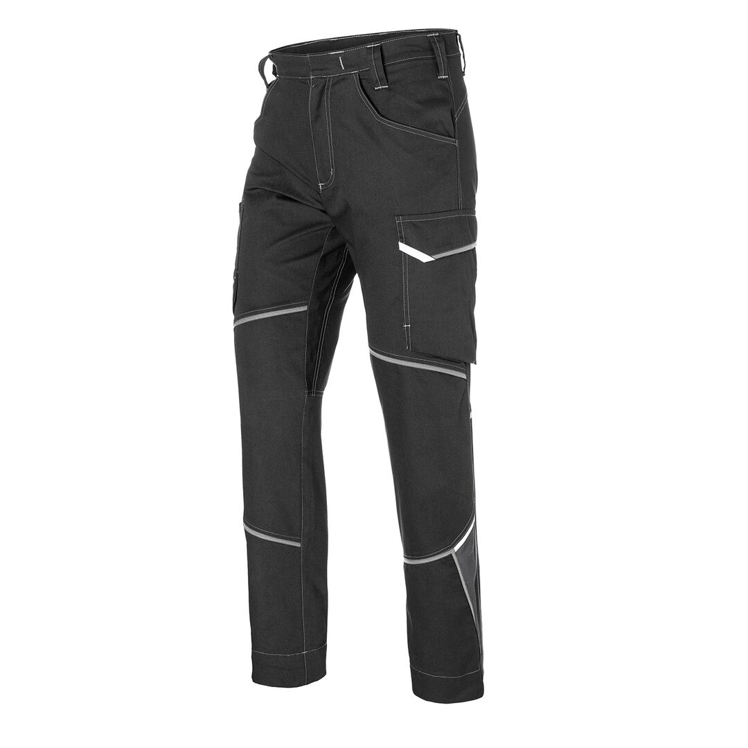 KÜBLER Hose ICONIQ Gr. 50 anthrazit/schwarz