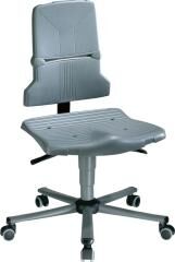BIMOS SINTEC Arbeitsstuhl mit Doppelrollen 9803/1000