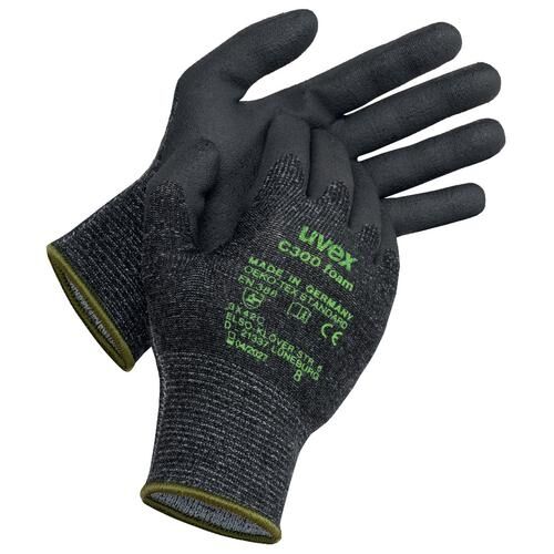 UVEX Schnittschutzhandschuhe C300 foam Gr. 10 Schaumbeschichtung 6054.4