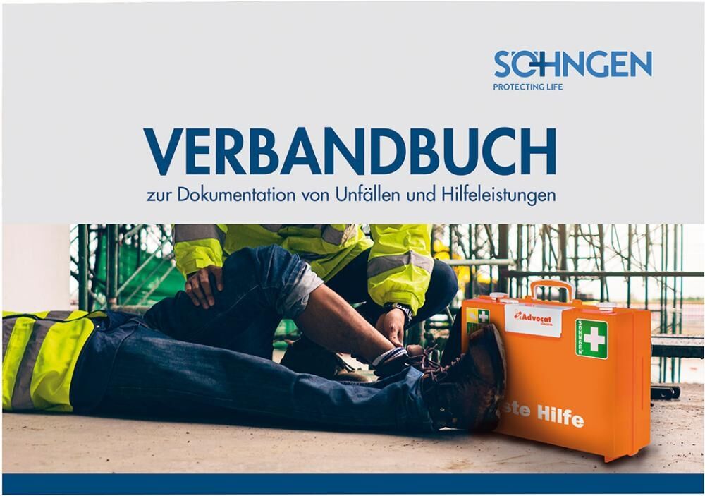 SÖHNGEN Verbandbuch DIN A5 mit vorgedruckten Spalten 8001008