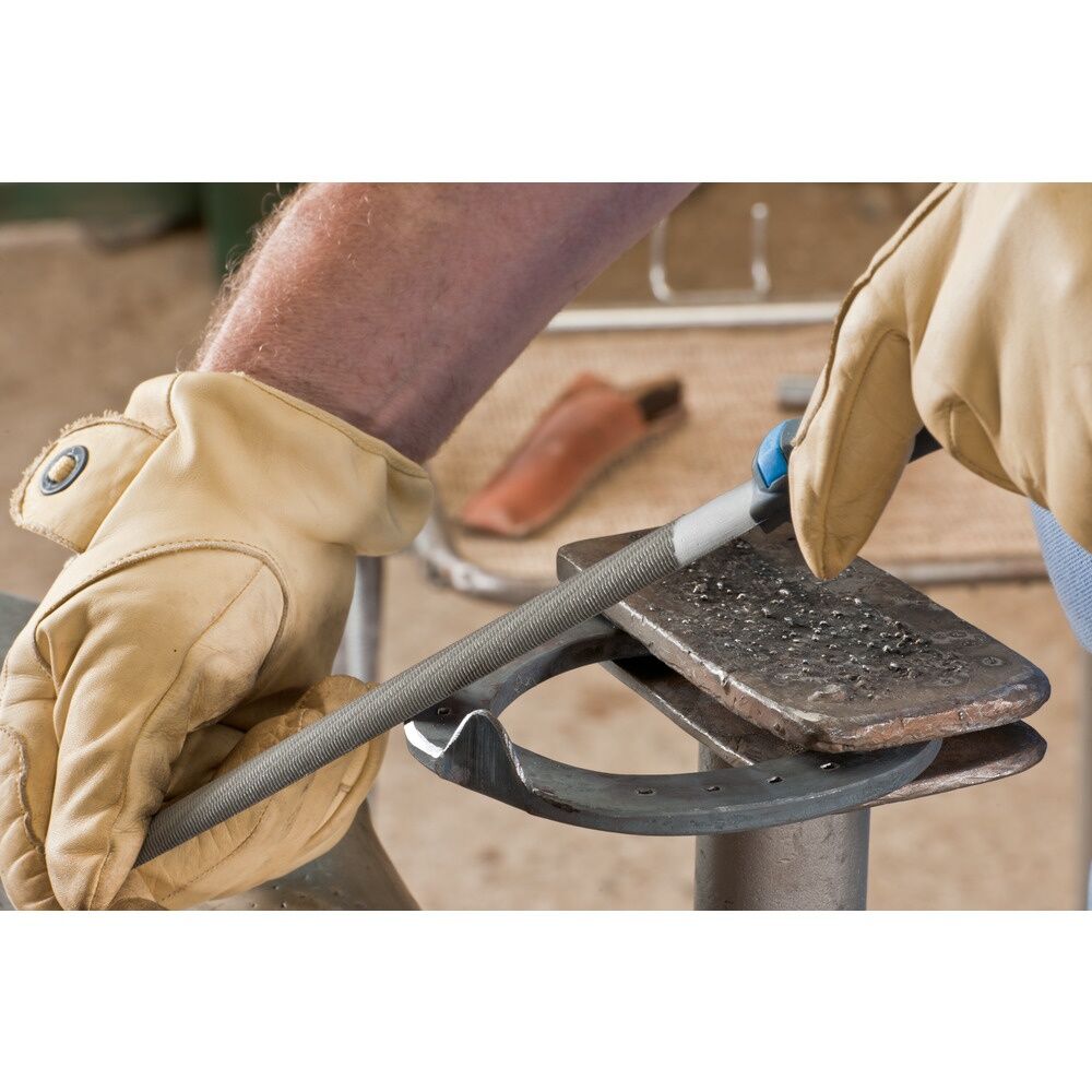 PFERD Werkstattfeile Halbrund Hieb 1 200mm mit Ergonomie-Feilenheft