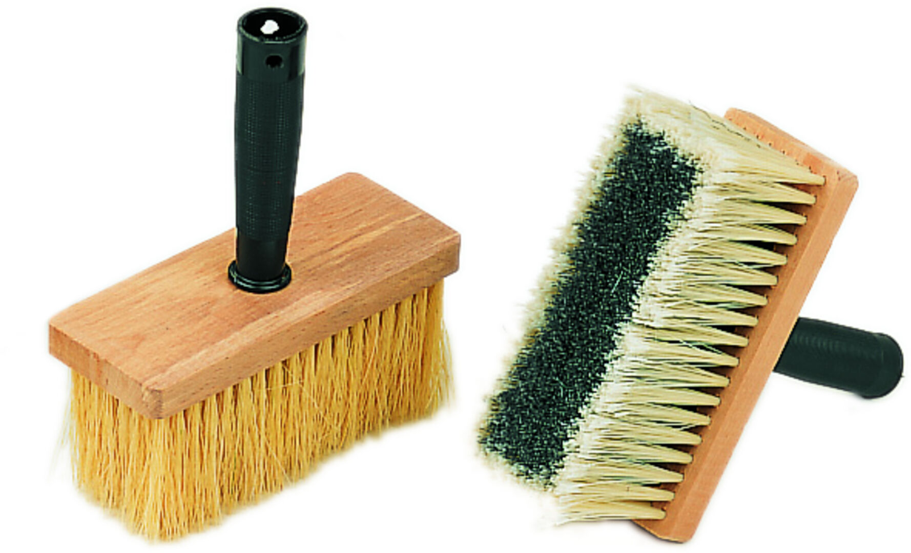 NÖLLE Deckenbürste PVC-Borsten mit Einlage & Holzkörper