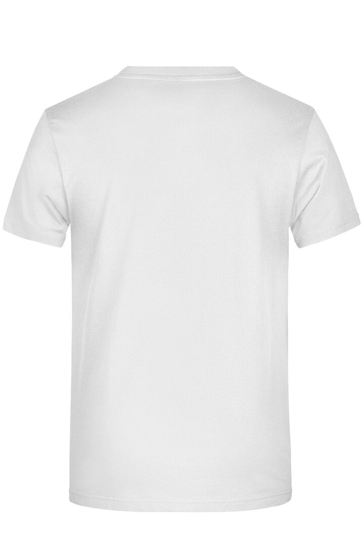 JAMES & NICHOLSON T-Shirt 180 Gr. M white JN790