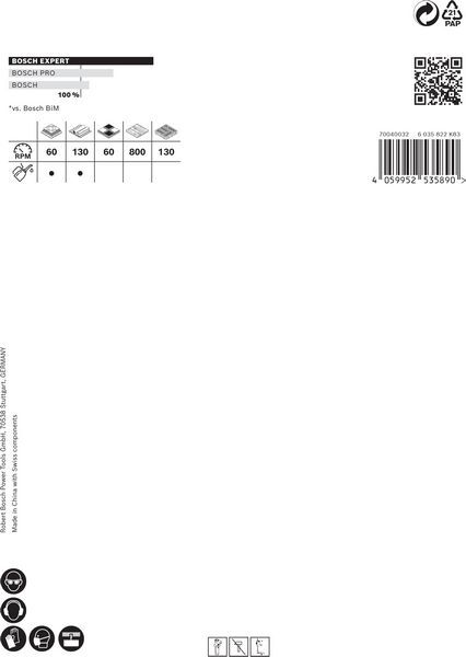 BOSCH Lochsäge EXPERT ToughMaterial 127mm