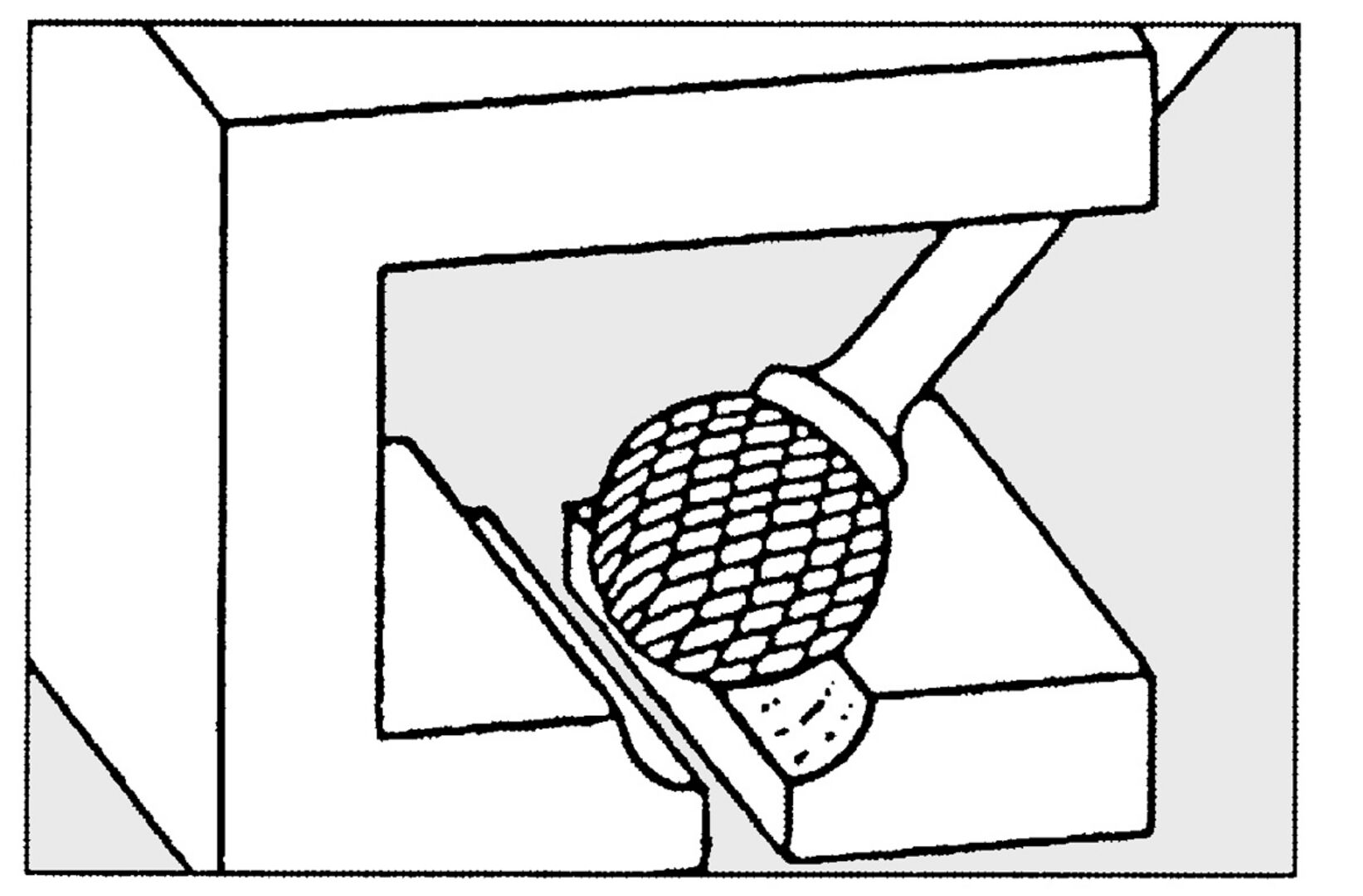 FORMAT Kleinfrässtift HM KUD0302 C 3mm 3x2mm