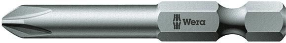 WERA Bit 1/4" PH 3x70mm zähhart DIN3126 E6,3