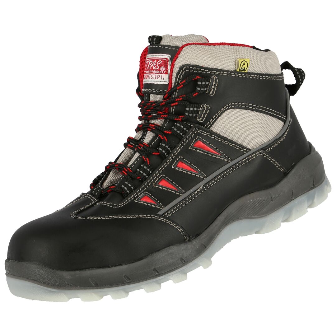 NITRAS Sicherheitsstiefel SPORT STEP Mid 7301 ESD S3 Gr. 46
