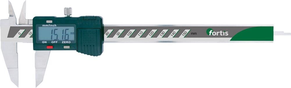 FORTIS Wellennut-Messschieber digital 150/0,01mm