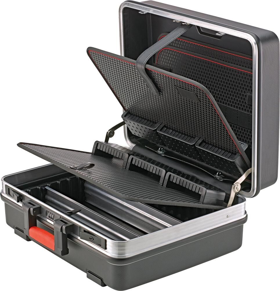 FORMAT Werkzeugkoffer 470x360x210mm ABS mit Einsteckmodulen