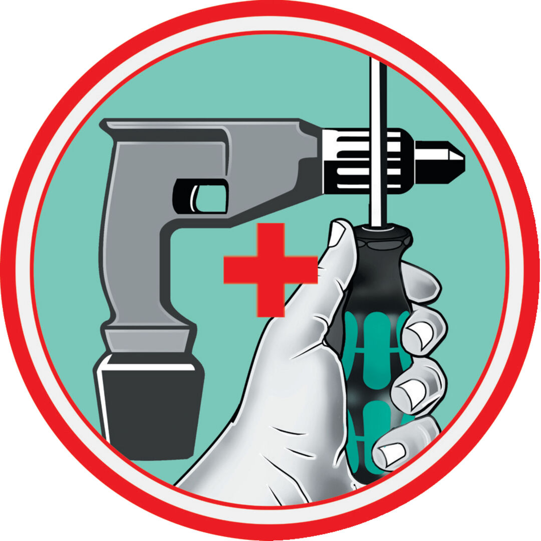 FORMAT Bitsortiment in Rolltasche 17-teilig mit Schnellwechselfutter