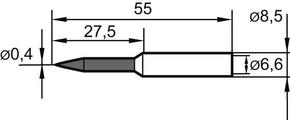 ERSA Lötspitze 832UD/SB bleistiftspitz 0,4mm