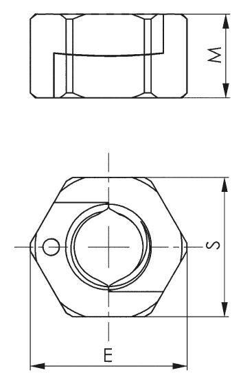 AMF Schnellspannmutter M10 TWINNUT 6333S