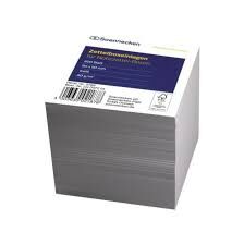 SOENNECKEN Zettelboxeinlage 5789 9x9cm 80g 800Blatt ws