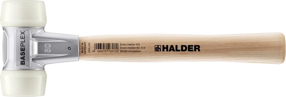 HALDER Schonhammer Baseplex 50mm Nylon