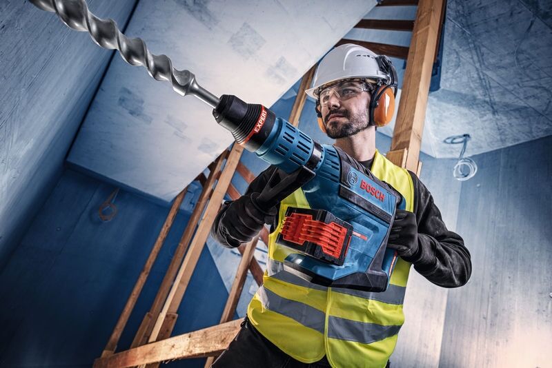 BOSCH Akku-Bohrhammer EXBH18V-45 solo, in XL-BOXX