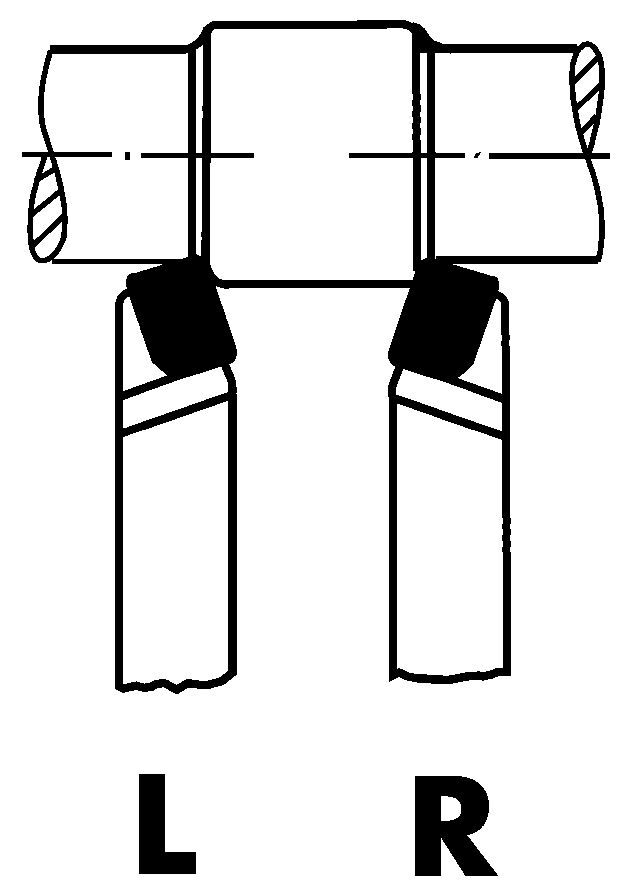 FORMAT Drehmeißel 32x32x170mm P25/30 HM Rechts DIN4971