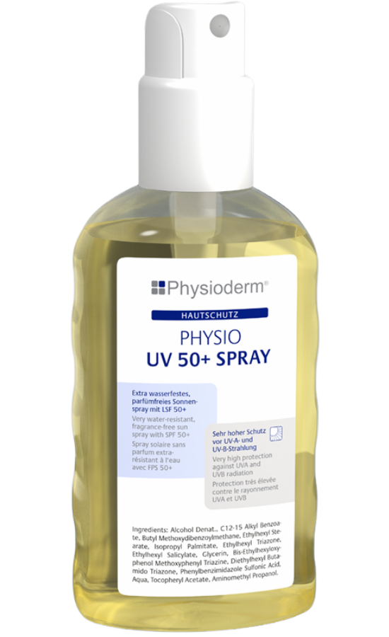 GREVEN PHYSIODERM Hautschutz-Spray Physio UV 50 Spray 200ml Pumpspray