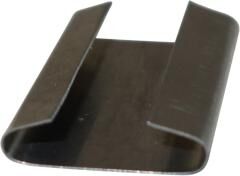 BANHOLZER & WENZ Stahlband-Verschlusshülsen 16x27x0,5mm blank