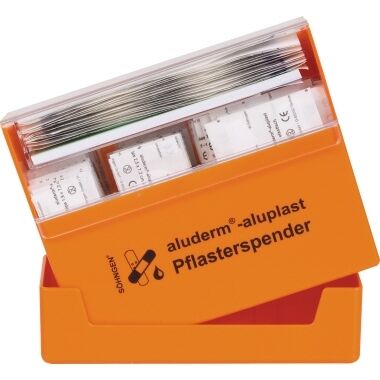SÖHNGEN Pflasterspender ALUDERM-ALUPLAST orange