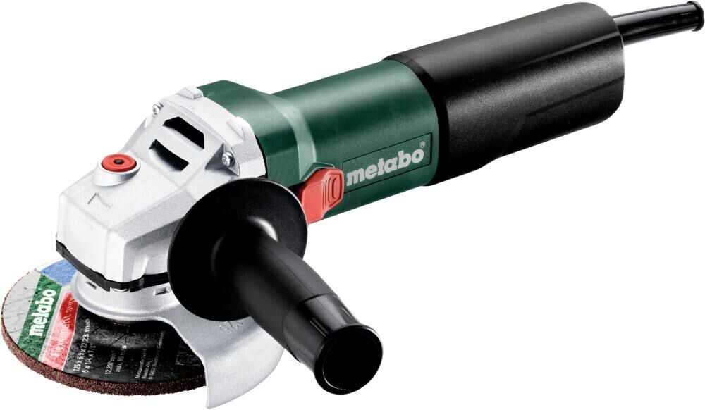 METABO Winkelschleifer WEQ 1400-125 1400 Watt M-Quick Mutter im Karton