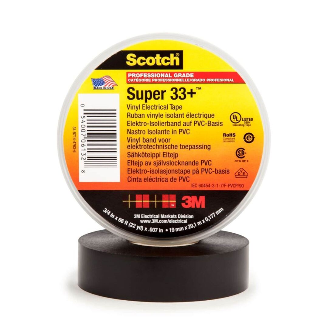 3M Isolierband 19mm 20m Super 33+ schwarz