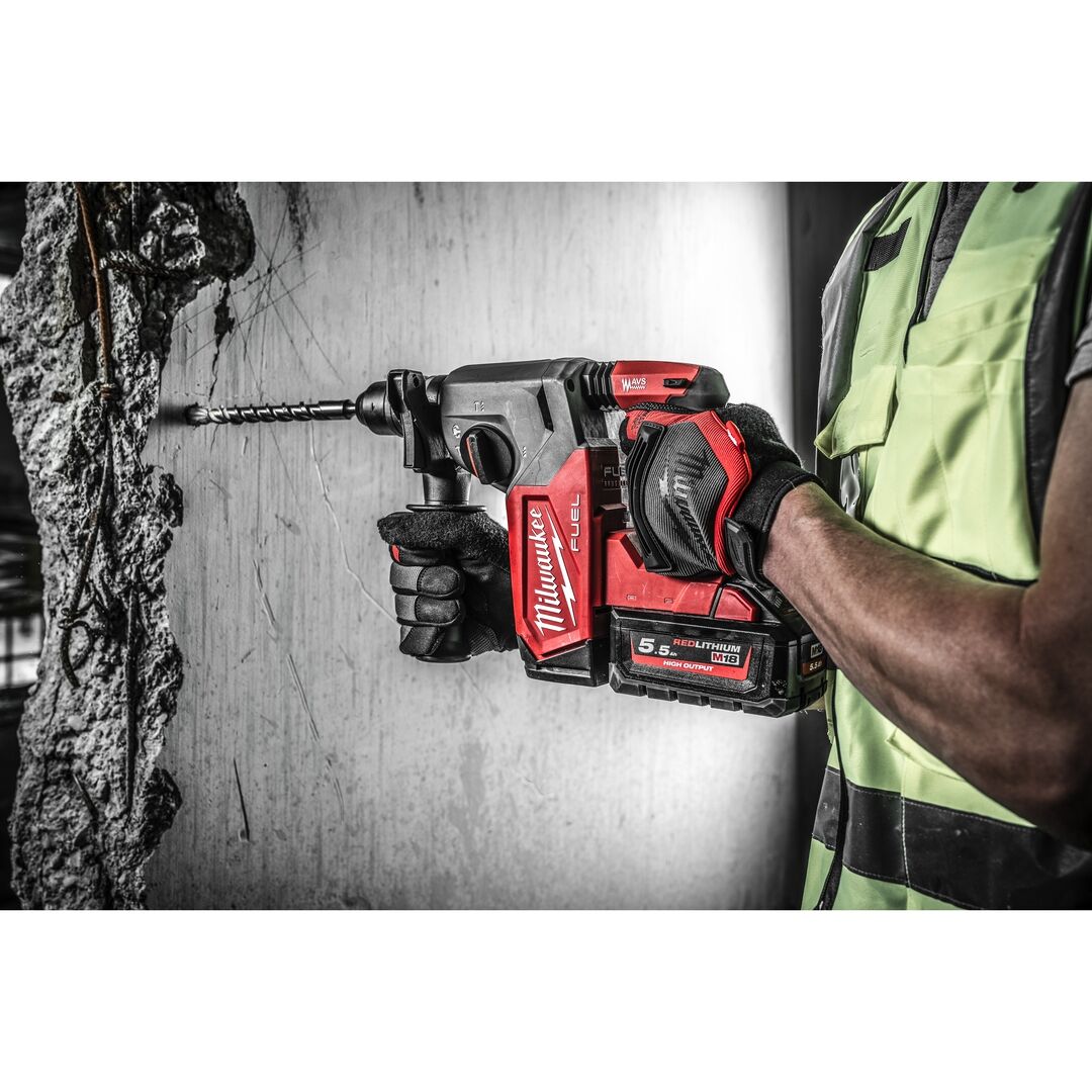 MILWAUKEE Akku-Kombihammer M18FHX-0 ohne Akku & Ladegerät im Karton