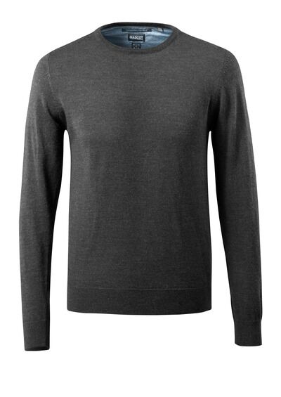 MASCOT Strick-Pullover Frontline Gr.L dunkelanthrazit/hellgrau Merino 50636-989