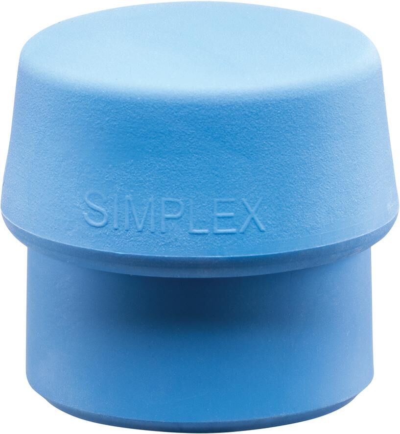 HALDER Schonhammerkopf SIMPLEX TPE-soft 80mm blau 3201.080
