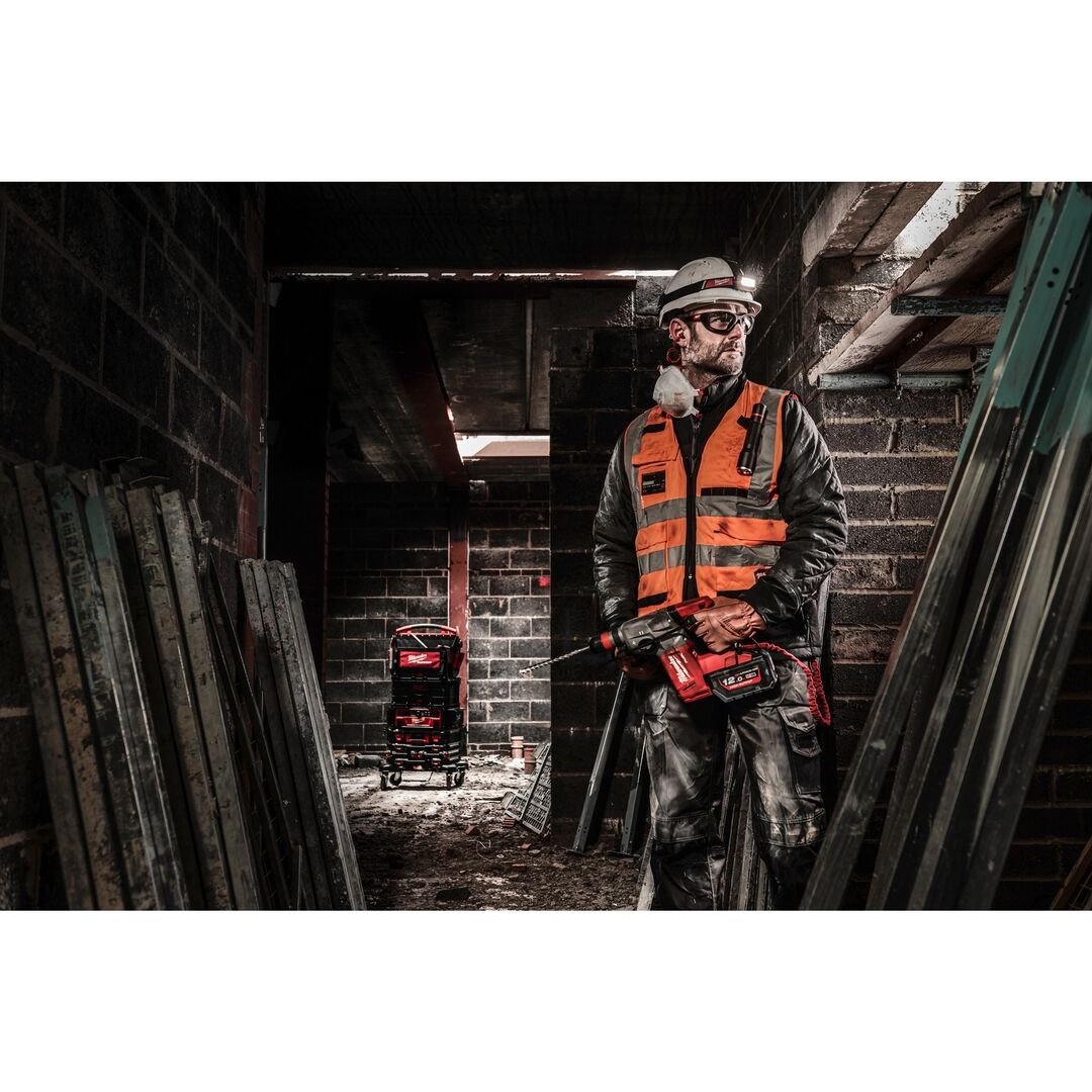 MILWAUKEE Premium Warnschutzweste orange Gr. S/M