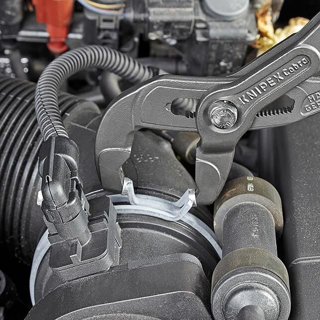 KNIPEX 85 51 180 A Federbandschellenzange KST-überz. 180mm