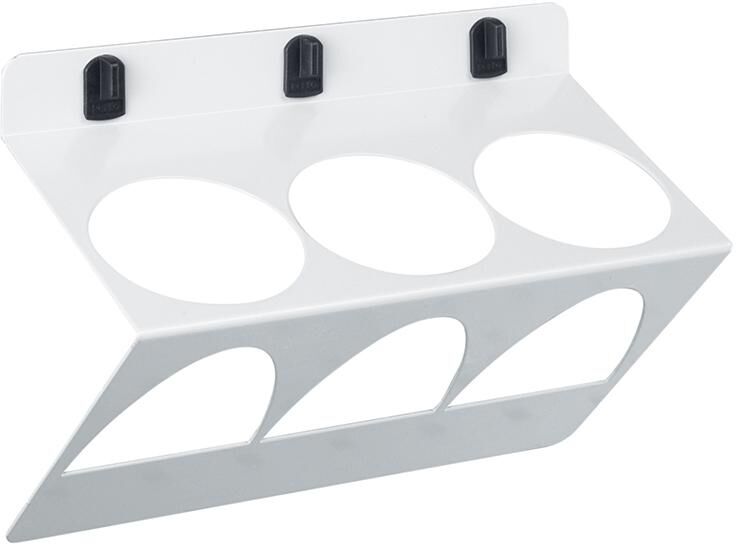 BOTT Dosenhalter bis 68mm 3 Aufnahmen-RAL7035