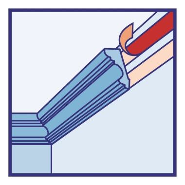 TESA Doppelseitiges Klebeband 50mm breit 25m lang