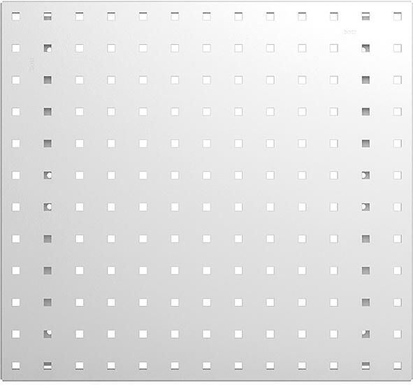 BOTT Lochplatte 495x457mm lichtgrau RAL 7035