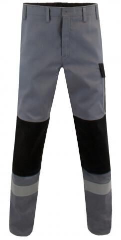RENSING Bundhose Multi-5 350 Plus-R Gr. 60 grau/schwarz 350g/qm